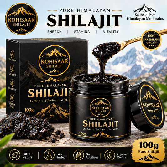 Kohisaar Pure Himalayan Shilajit Resin 100g
