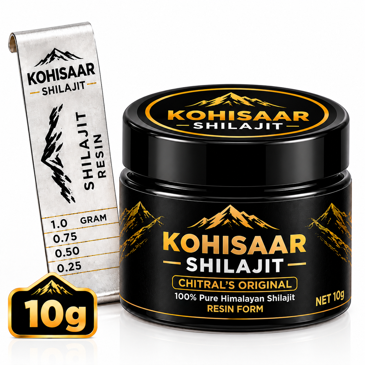 Pure Himalayan Shilajit Resin 10g