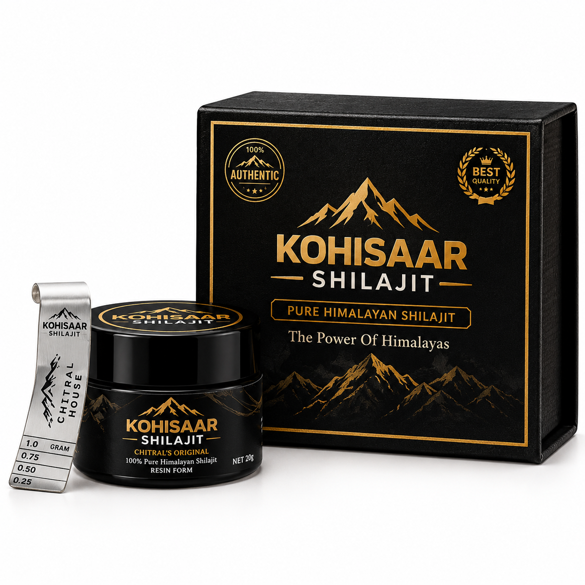 Premium Himalayan Shilajit Resin 30g product by Kohisaar