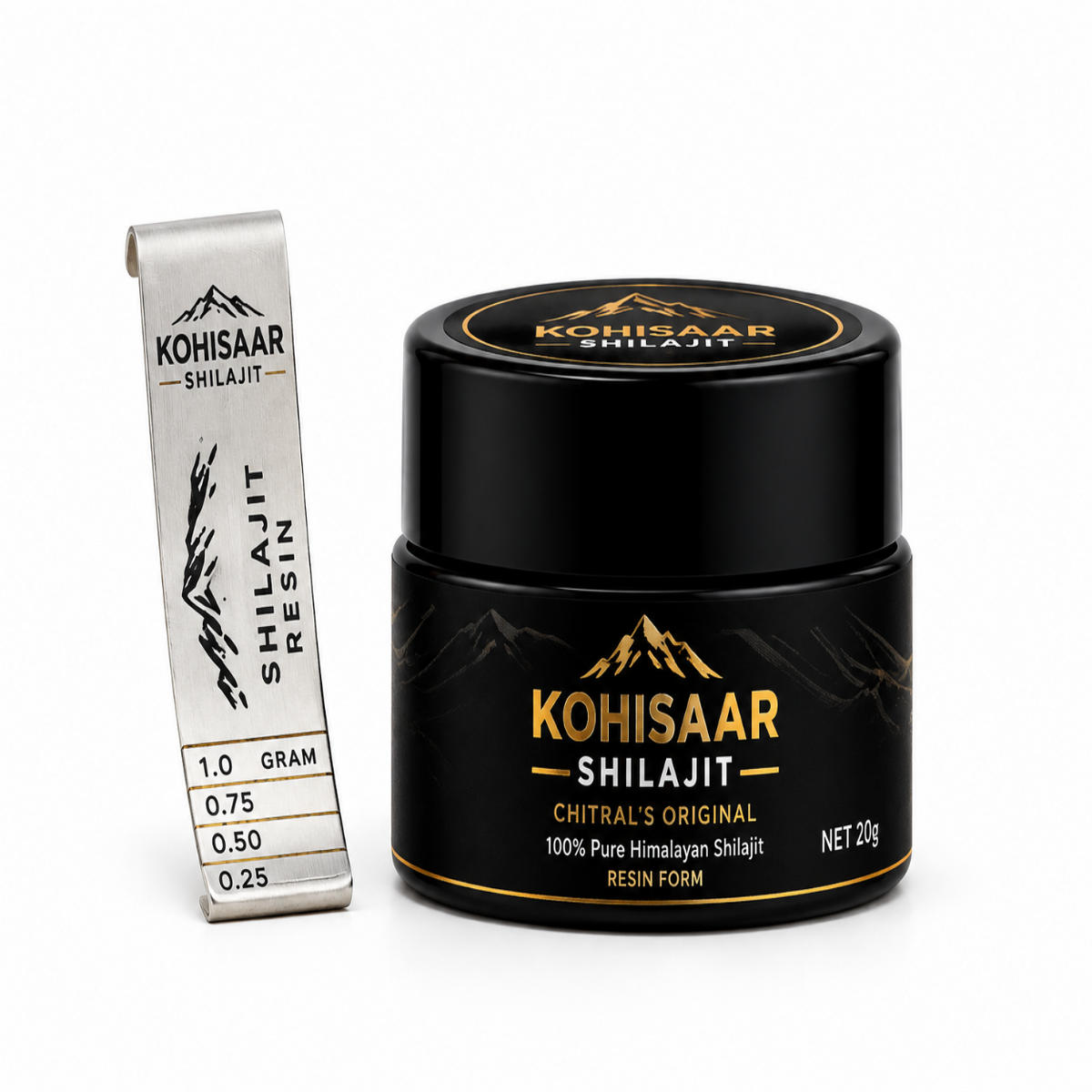 Pure Shilajit Resin 10g packaging by Kohisaar Shilajit